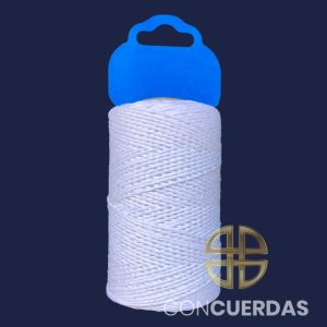 HILO DE ALGODÓN NATURAL GROSOR 1 MM - 100 GRS